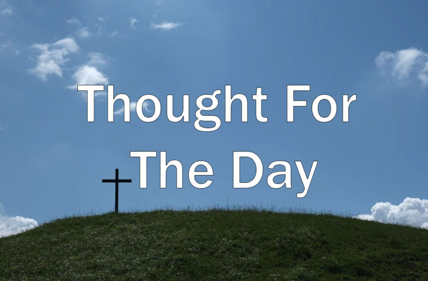 thought for the day July 16, 2026