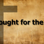 Thought for the day June 18, 2026