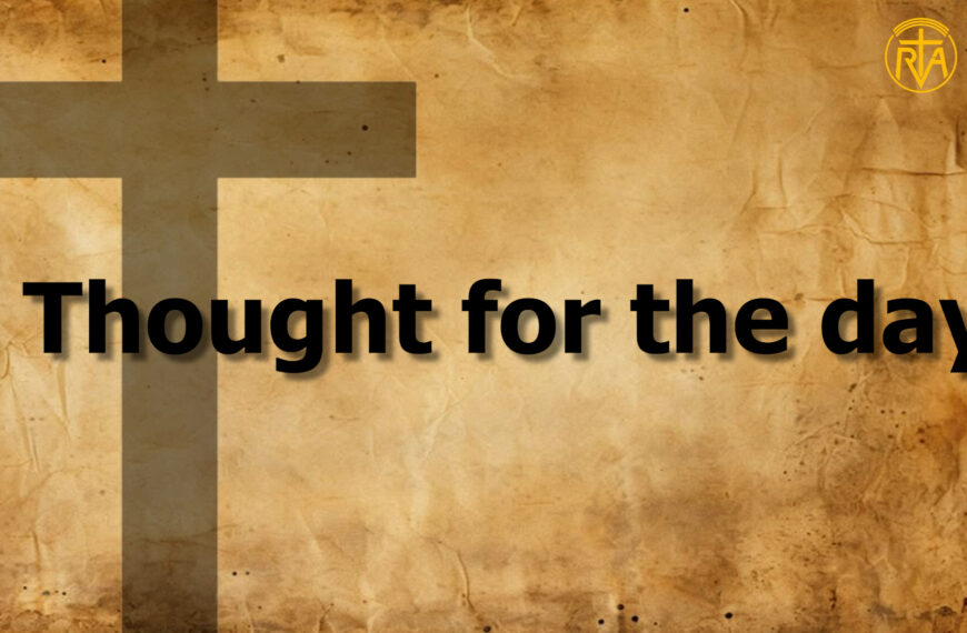 Thought for the day June 18, 2026